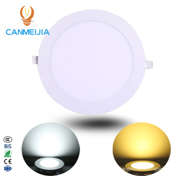 ultra slim round led panel light square 3w 4w 9w 12w 15w 18w 24w led ceiling downlight 85-265V